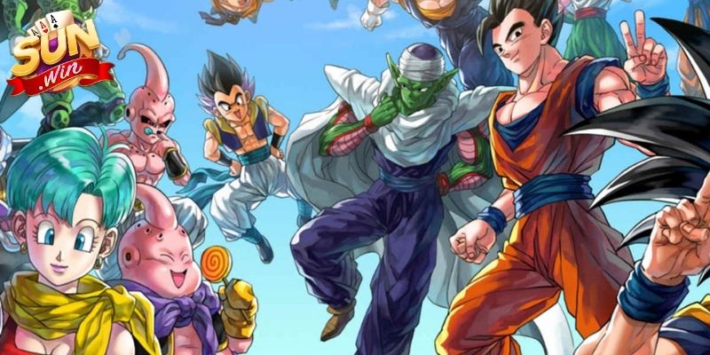 Dragonball Sunwin – Bùng Nổ Cảm Xúc Cùng Siêu Phẩm Slot 2 Hệ thống biểu tượng nhân vật trong game ngọc rồng