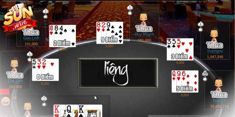 Liêng Sunwin – Đấu Trí Gay Cấn, Rinh Thưởng Hấp Dẫn 2 Quyết định theo để tiếp tục quan sát đối thủ