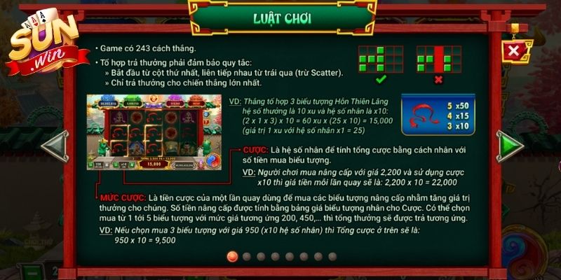 Natra Sunwin – Trải Nghiệm Nổ Hũ Đậm Chất Huyền Thoại 3 Hiểu rõ mức cược của Natra Sunwin