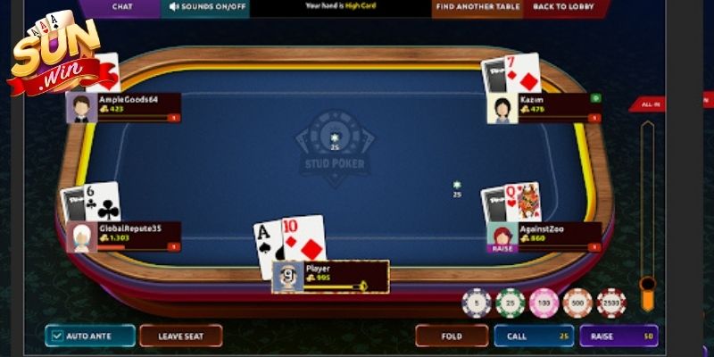 Poker Sunwin – Đấu Trường Game Bài Đỉnh Cao Cho Cao Thủ 2 Người chơi cân nhắc chiến thuật ở vòng áp chót