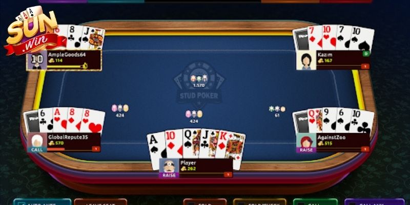 Poker Sunwin – Đấu Trường Game Bài Đỉnh Cao Cho Cao Thủ 1 Trải nghiệm game đổi thưởng Poker Sunwin chuyên nghiệp