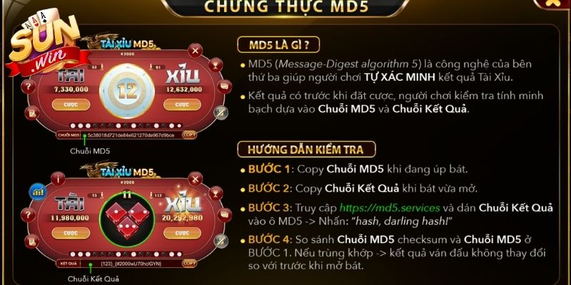 Tài Xỉu MD5 Sunwin - Cá Cược Online Minh Bạch Tuyệt Đối 3 Chiến thuật tìm dấu vết chuỗi